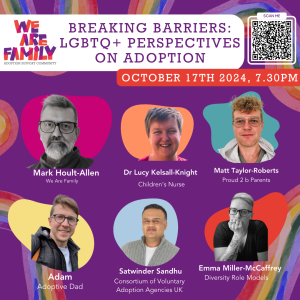 Breaking Barriers LGBTQ+ event for adopters