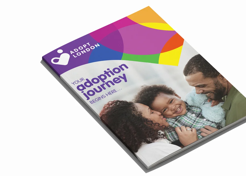 adopt london, adoption journey brochure