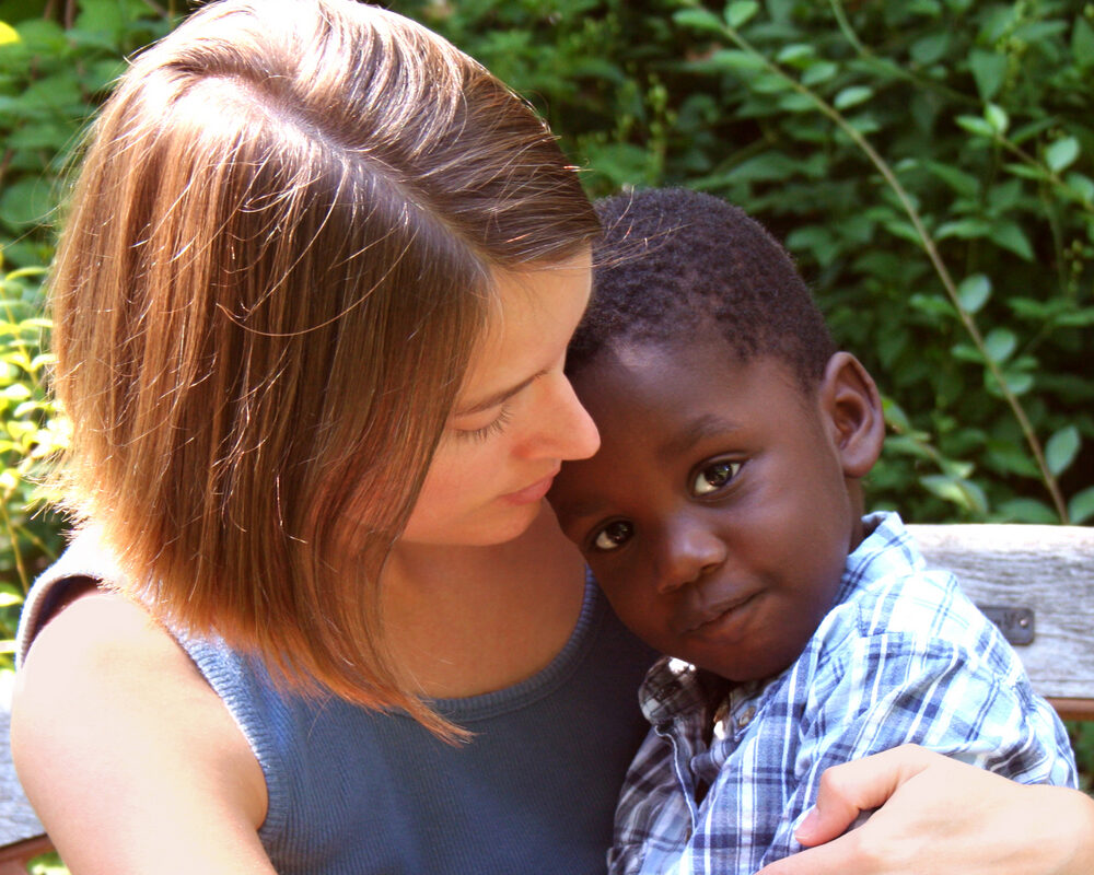 Transracial adoption